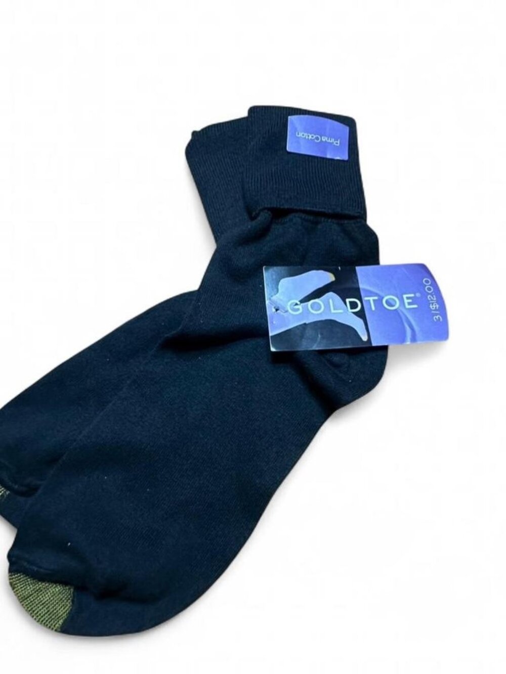 Gold Toe Pima Cotton Socks Size 6-9 NWT Single Pair